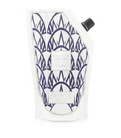 Baobab Collection Manhattan Body And Hand Lotion - Refill In White