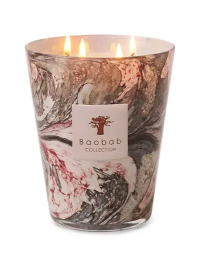 Baobab Collection Manon Marbled-effect Candle (16cm) In Multi