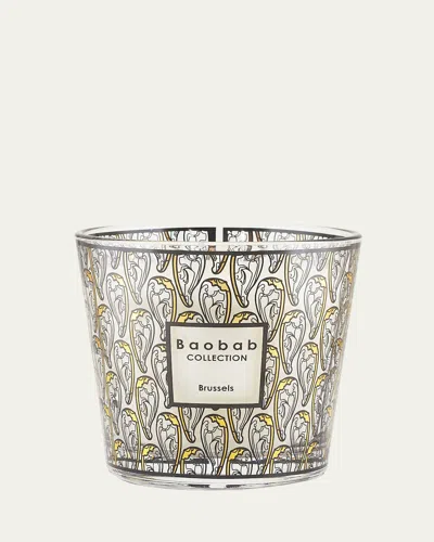 Baobab Collection Max 08 My First Baobab Brussels Candle In Gold