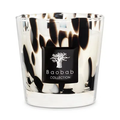 Baobab Collection Max 08 Pearls Black Candle In Multi