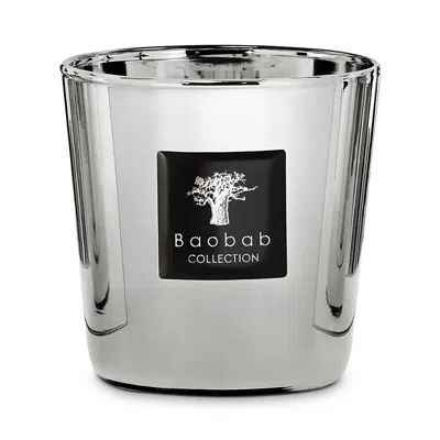 Baobab Collection Max 08 Platinum Candle In Silver