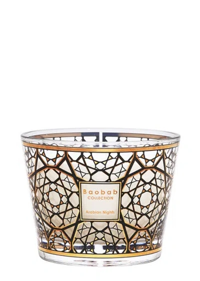 Baobab Collection Max 10 Arabian Nights Candle In Gold