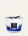 Baobab Collection Max 10 Feathers Touareg Scented Candle In White/blue