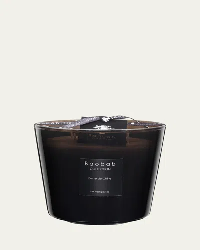 Baobab Collection Max 10 Les Prestigieuses Encre De Chine Scented Candle In Black