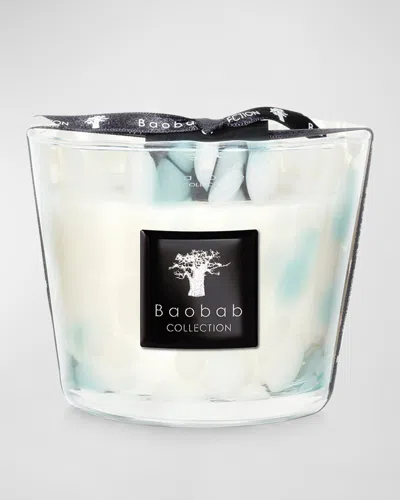 Baobab Collection Max 10 Sapphire Pearls Scented Candle In Transparent