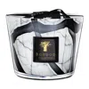 Baobab Collection Max 10 Stones Marble Candle In Blk/wht/beige