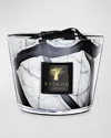 Baobab Collection Max 10 Stones Marble Candle In Blk/wht/beige