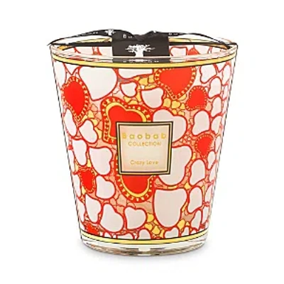 Baobab Collection Max 16 Crazy Love Candle In Orange