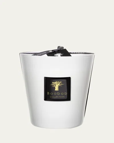 Baobab Collection Max 16 Les Prestigieuses Pierre De Lune Scented Candle In White