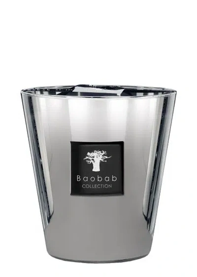 Baobab Collection Max 16 Platinum Candle In Grey