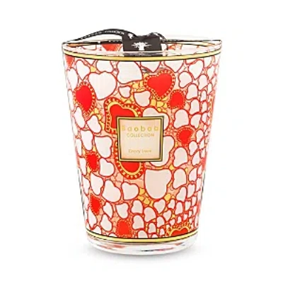 Baobab Collection Max 24 Crazy Love Candle In Orange