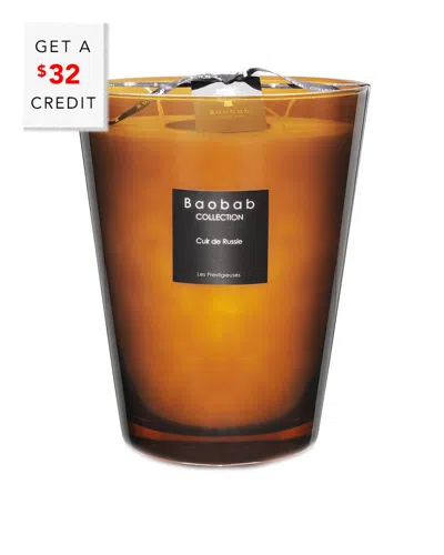 Baobab Collection Max 24 Cuir De Russie Candle With $32 Credit
