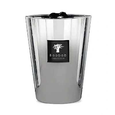 Baobab Collection Max 24 Les Exclusives Platinum Candle In Silver