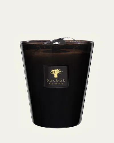 Baobab Collection Max 24 Les Prestigieuses Encre De Chine Scented Candle In Black