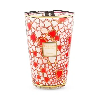 Baobab Collection Max 35 Crazy Love Candle In Orange