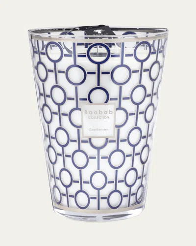 Baobab Collection Max 35 Gentlemen Scented Candle In White