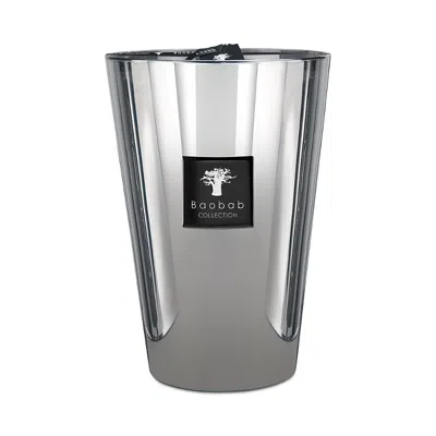 Baobab Collection Max 35 Les Exclusives Platinum Candle In Silver
