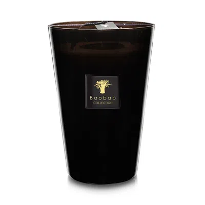 Baobab Collection Les Prestigieuses Encre Black Candle In Black-extra Large