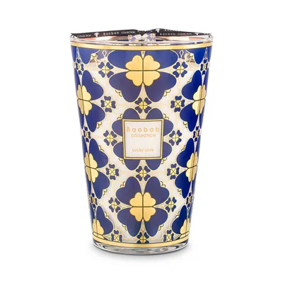 Baobab Collection Max 35 Lucky Love Candle, 21.59 Lbs. In Blue