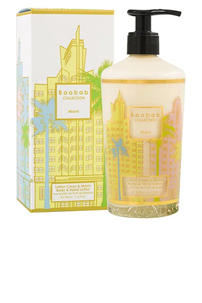 Baobab Collection Miami Body & Hand Lotion In Transparent