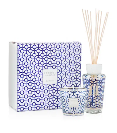 Baobab Collection My First Baobab Gentlemen Candle And Diffuser Gift Set In Blue