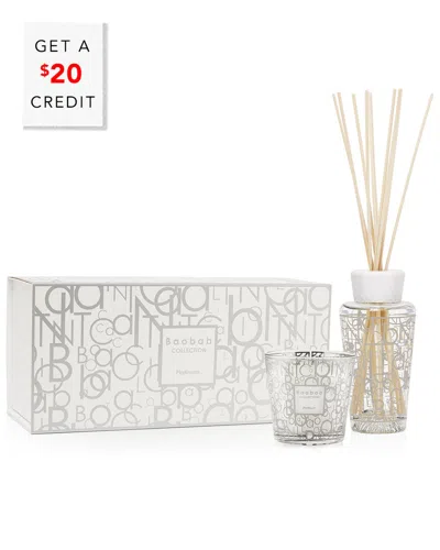 Baobab Collection My First Baobab Gift Box Platinum With $20 Credit In Silver