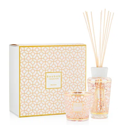 Baobab Collection My First Baobab Women Candle And Diffuser Gift Set In Neutral