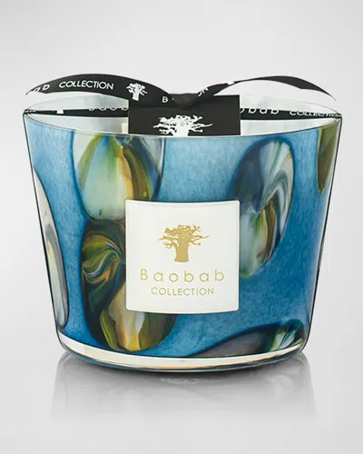 Baobab Collection Oceania Tigari 4-wick Max10 Candle, 40 Oz. In Blue