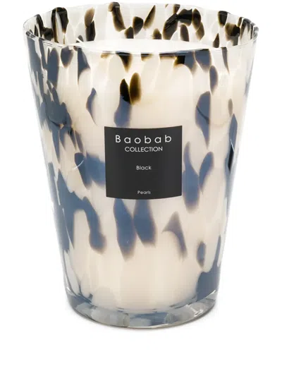 Baobab Collection Pearls 24 Scented Candle In Black