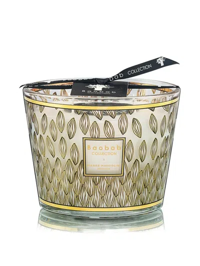 Baobab Collection Pierre Marcolini Perou Leaf-print Candle In Multi