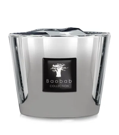 Baobab Collection Platinum Candle In Gray
