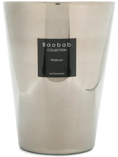 Baobab Collection Platinum Candle In Neutral