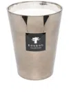 Baobab Collection Platinum Max 24 Scented Candle In Silver