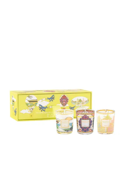 BAOBAB COLLECTION RIO MEXICO MIAMI TRIO TRAVEL CANDLES