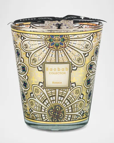 Baobab Collection Rosace 4-wick Max 16 Candle, 2.3 Kg In Gold