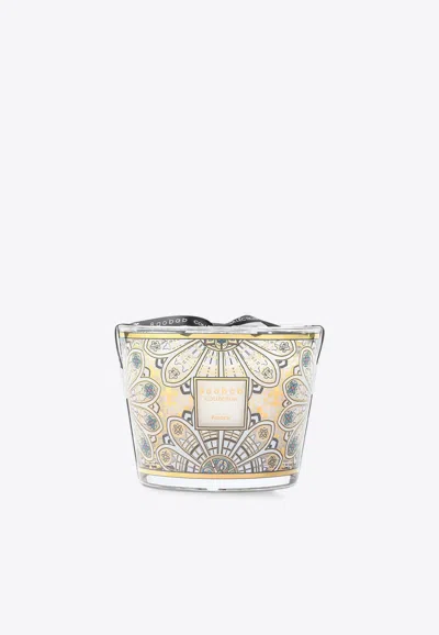 Baobab Collection Rosace Max10 Candle In Transparent