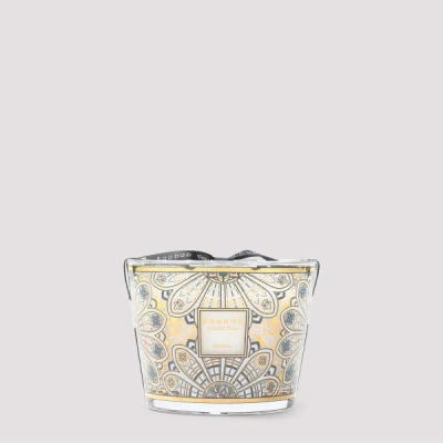 Baobab Collection Rosace Max10 Candle Unica In Yellow