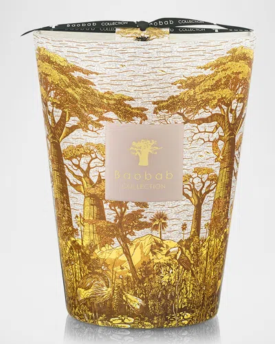 Baobab Collection Sacred Trees Bounkani 5-wick Max 24 Candle, 5.2 Kg In Orange