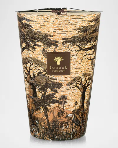 Baobab Collection Sacred Trees Mankono 7-wick Max 35 Candle, 10.35 Kg In Brown