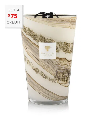 BAOBAB COLLECTION BAOBAB COLLECTION SAND SILOLI SCENTED CANDLE MAX 35 WITH $75 CREDIT