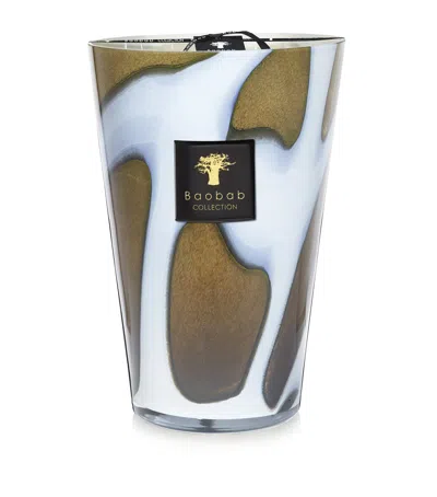 Baobab Collection Stones Agate Maxi Candle In Green