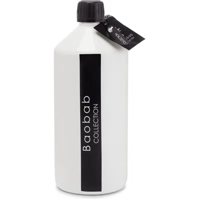 Baobab Collection Stones Marble Fragrance Diffuser Refill In White Bottle