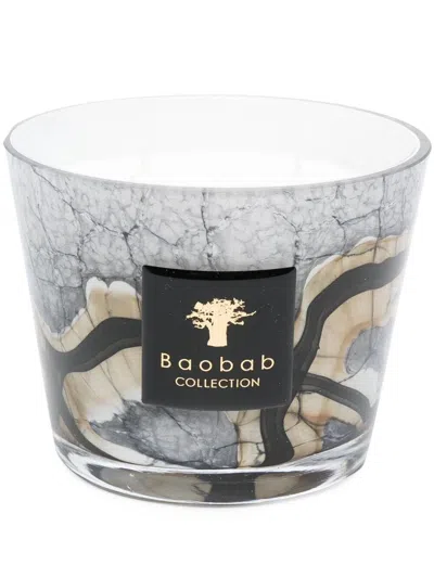 Baobab Collection Stones Marble Max 10 Candle In Gray
