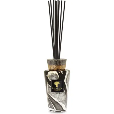 Baobab Collection Stones Mini Marble Fragrance Diffuser In Black/beige/white