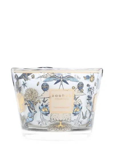 Baobab Collection Tomorrowland Glass Candle In White