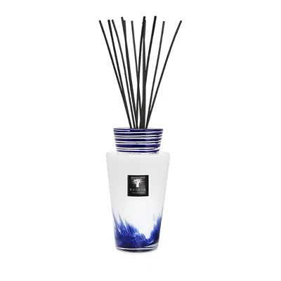Baobab Collection Totem 5l Feathers Touareg Luxury Bottle Diffuser, Large In White/blue