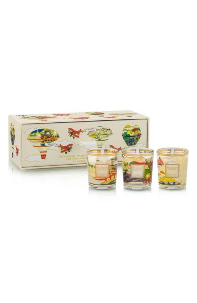 Baobab Collection Travel Candle Trio Set In Multi