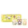 Baobab Collection Rio-mexico-miami Travel Candle Trio