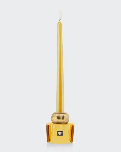 Baobab Collection Twins Aurum Candlesticks In Gold