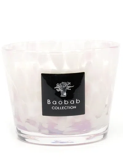 Baobab Collection White Pearls Candle